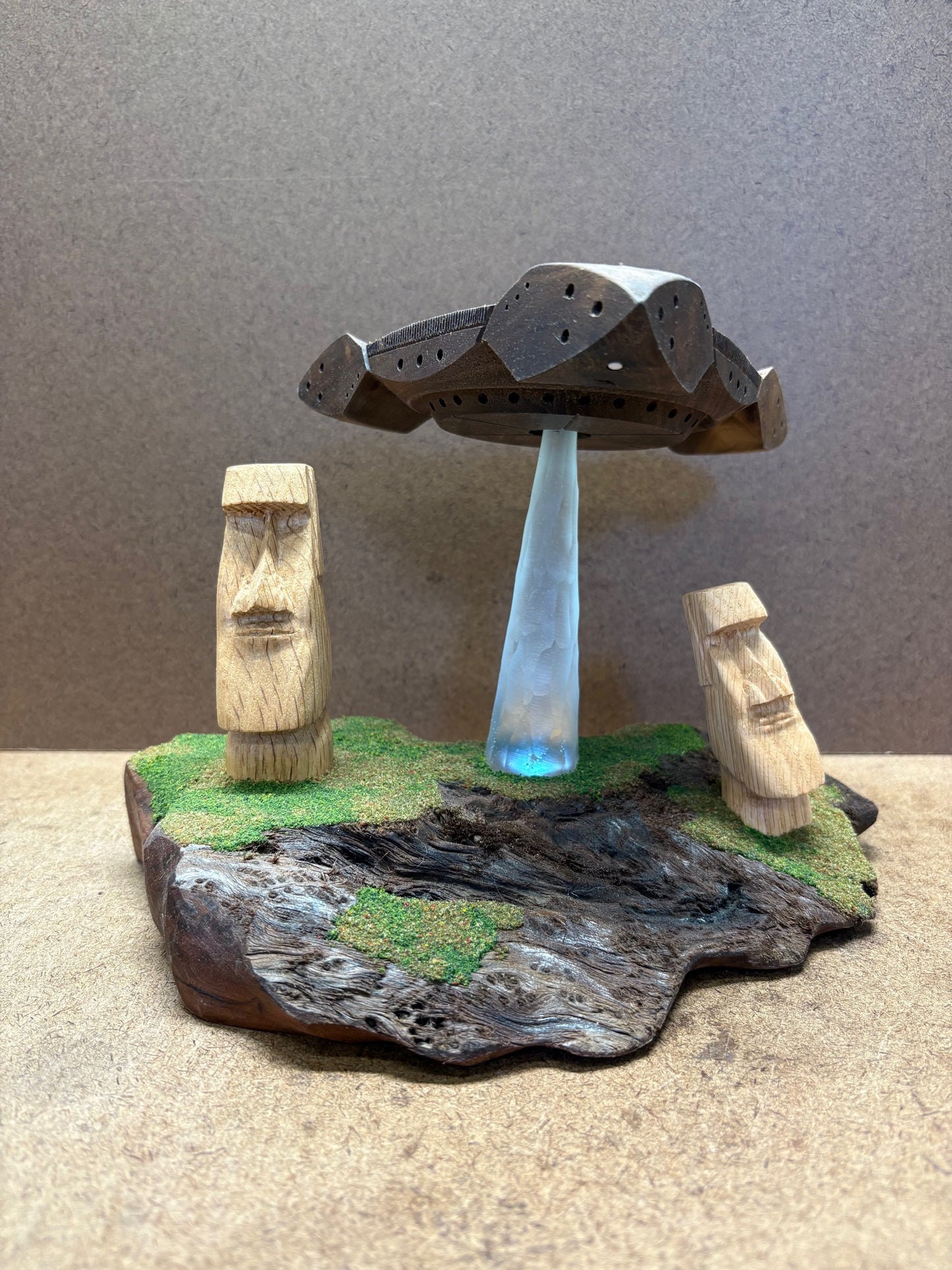 Black Triangle UFO over Easter Island