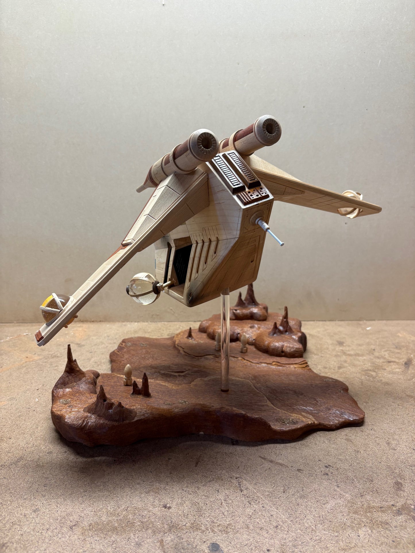 LAAT over Geonosis
