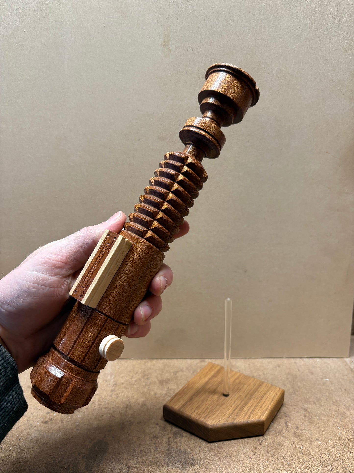 Sapele Obi-Wan Hilt