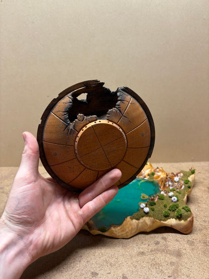 UFO Crashed on Alien World