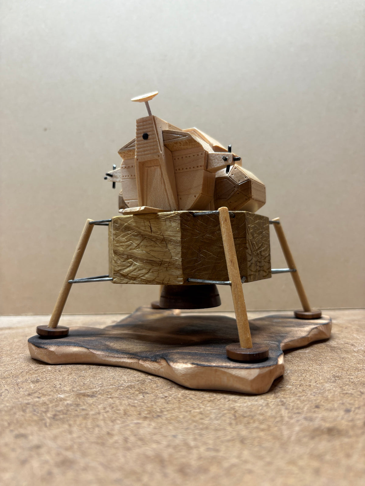 Wooden Lunar Lander