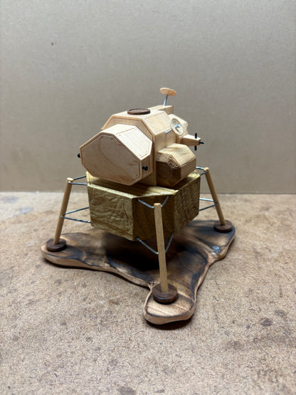 Wooden Lunar Lander