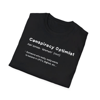 Conspiracy Optimist T-shirt