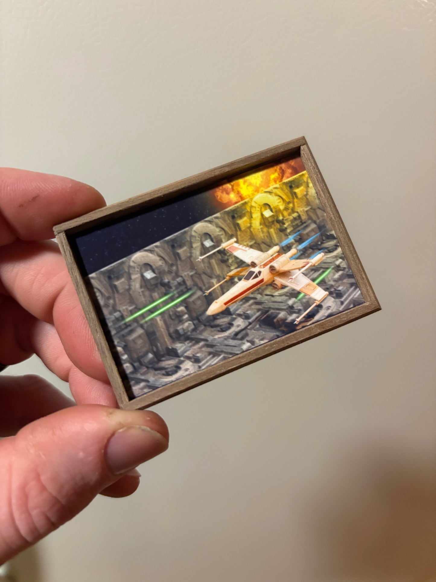 Framed X-Wing Magnet