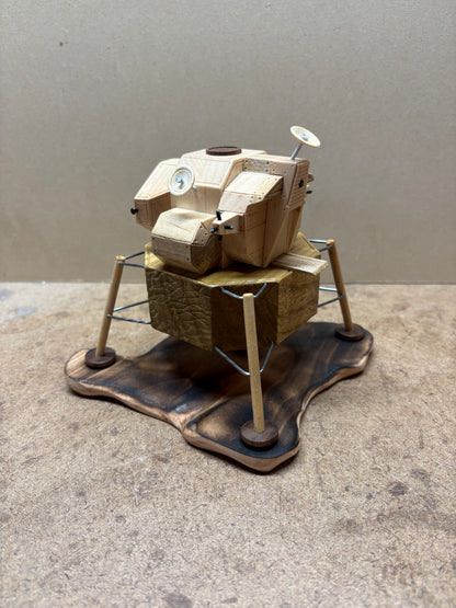 Wooden Lunar Lander