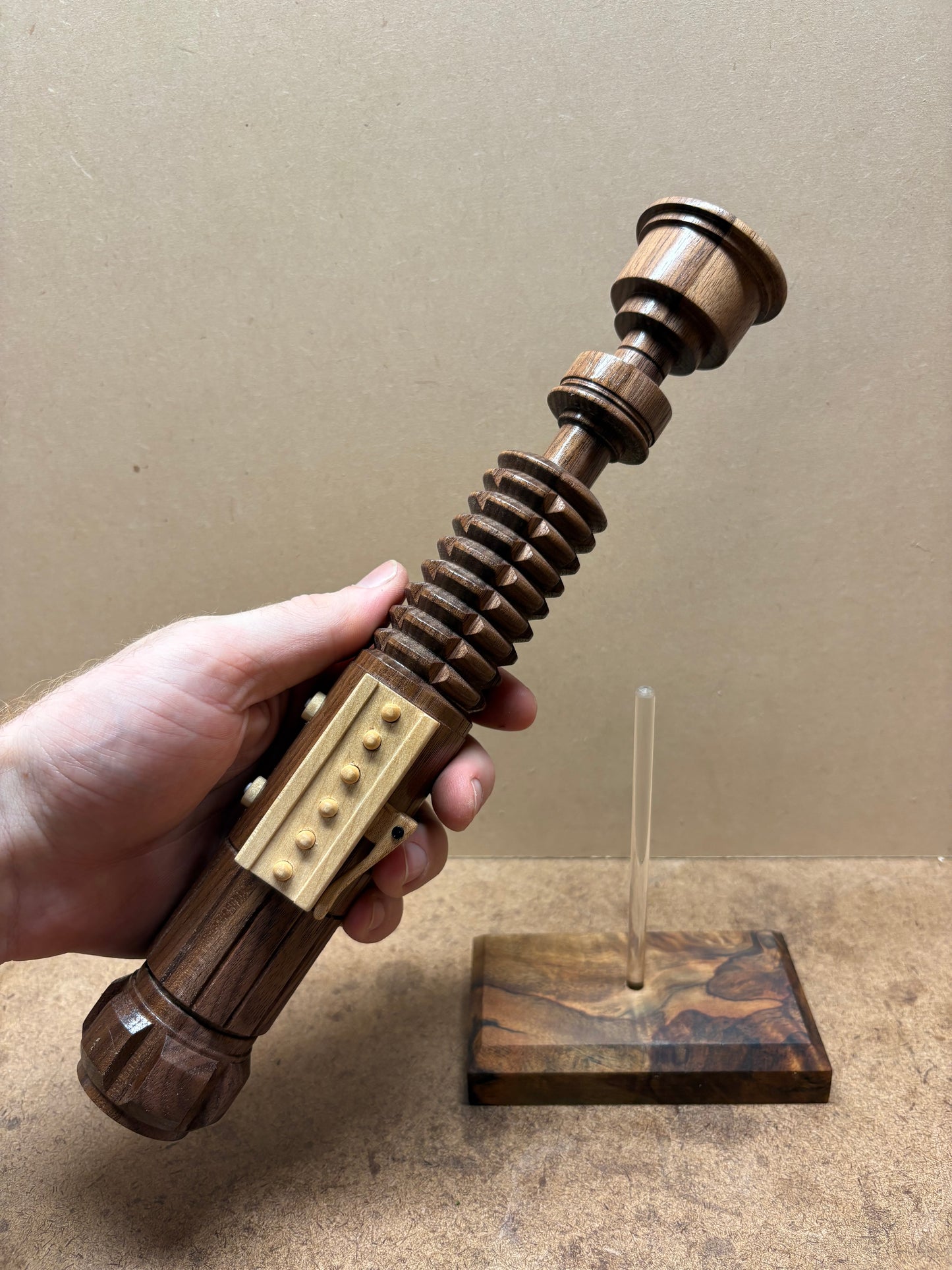 Obi-Walnut Hilt