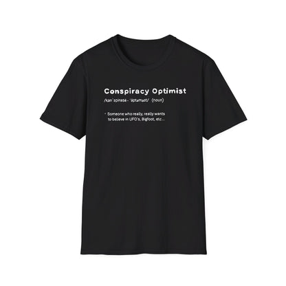 Conspiracy Optimist T-shirt