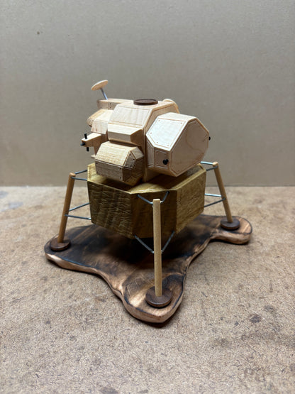 Wooden Lunar Lander