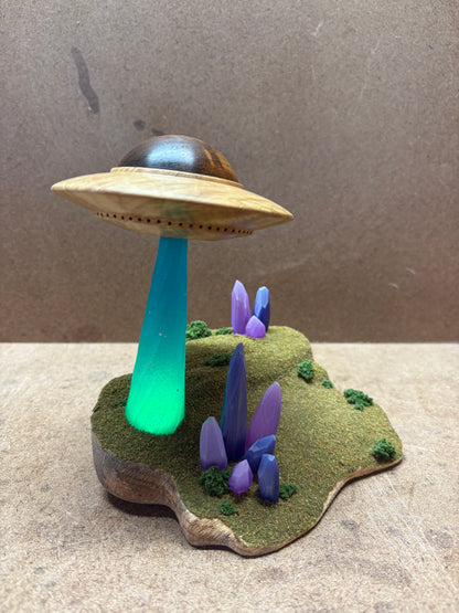 UFO over Alien World