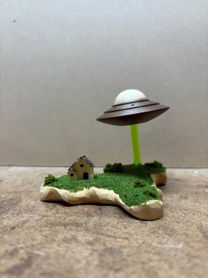 Green Beam UFO