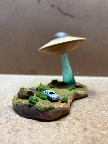 UFO Sighting from Dirt Road