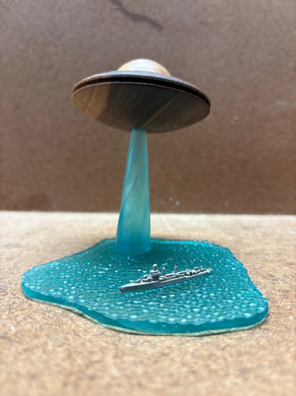 UFO over the Ocean