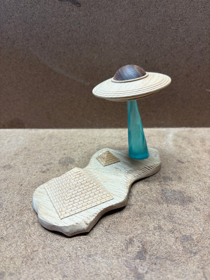 UFO over the Pyramids