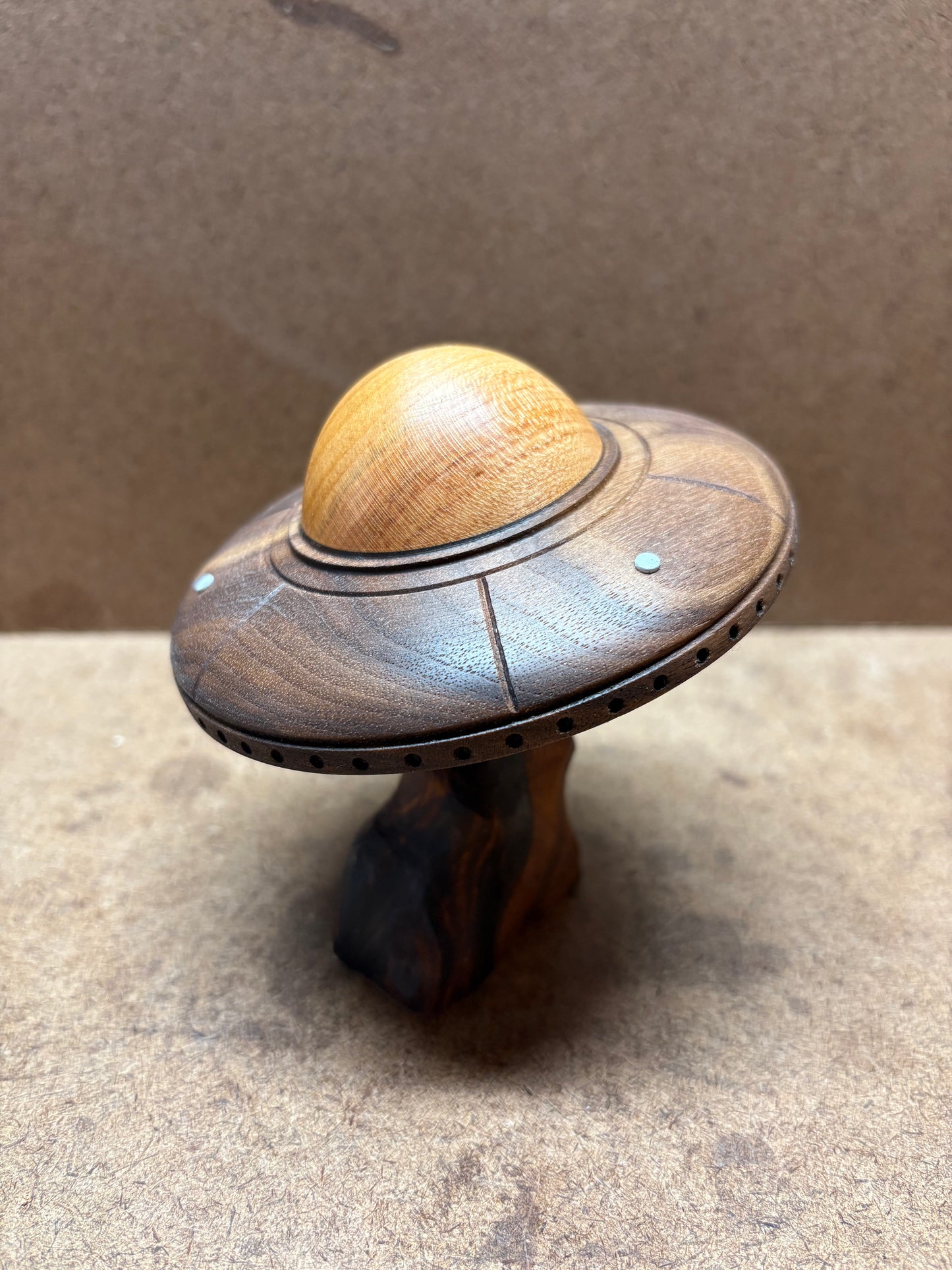 Walnut/Cherry UFO