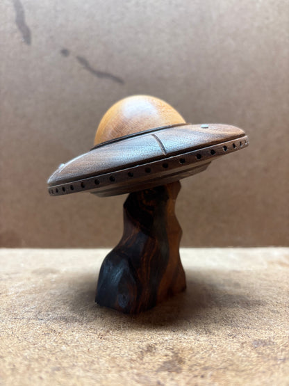 Walnut/Cherry UFO