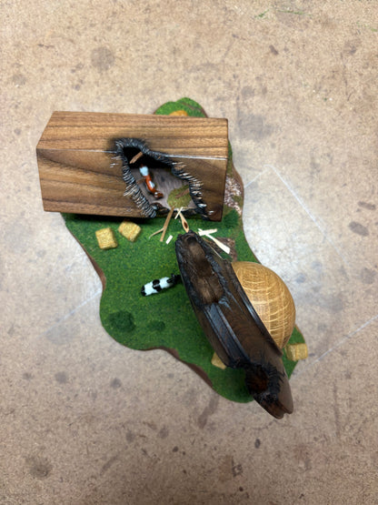 Aliens over the Farm, Crash Landing!