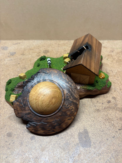 Aliens over the Farm, Crash Landing!