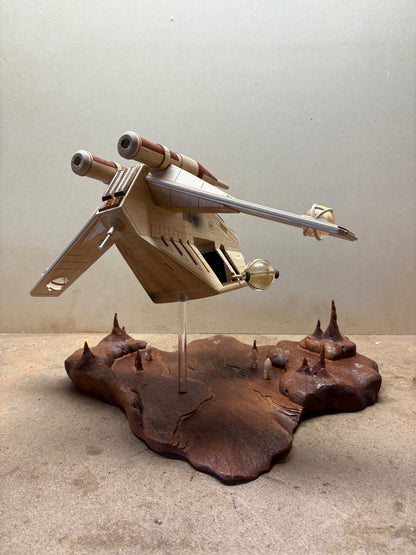 LAAT over Geonosis